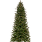 9' Douglas Fir Artificial Slim Christmas Tree, Warm White