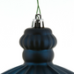 6" Midnight Blue Matte Onion Ornament