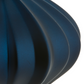 6" Midnight Blue Matte Onion Ornament