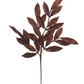 22" Chocolate Glitter BayLeaf Spray