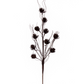 30" Chocolate Mini Flower Glitter Spray