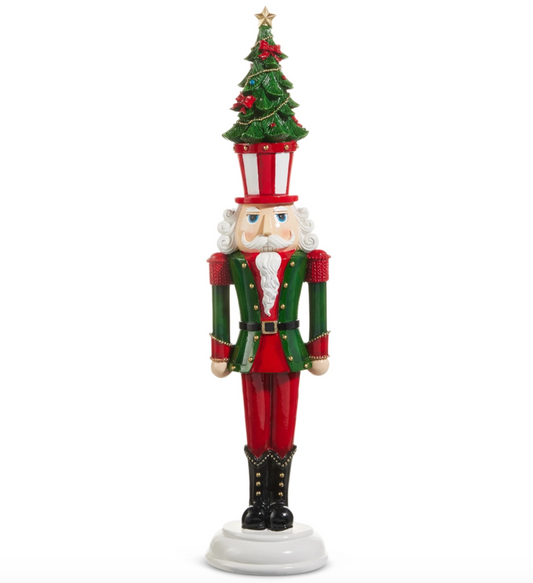 23.5" Nutcracker with Tree