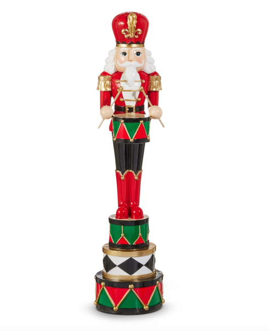 18" Red, White, and Green Nutcracker