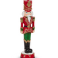 6" Red and Green Nutcracker Ornament