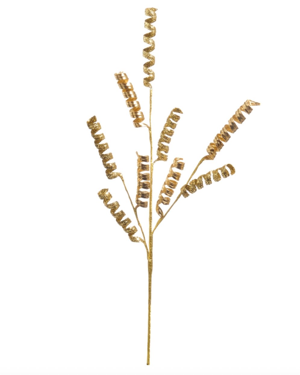 31" Gold Spiral Spray