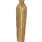 Gold Tapered Swirl Vase