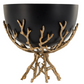 Black and Gold Twig Bowl