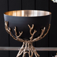 Black and Gold Twig Bowl