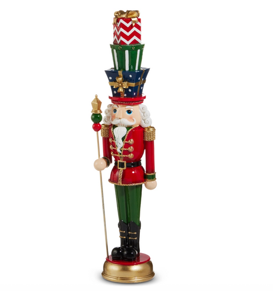 19.75" Nutcracker with Presents
