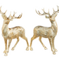 19.5" Aged Gold Deer (Various Styles)