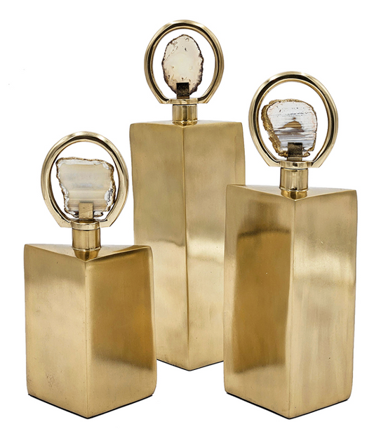 Ravi Decorative Bottles, Set of 3