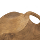 Teak Wood Decorative Bowls with Handle (Various Sizes)