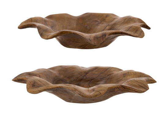 Organic Teak Bowl (Various Sizes)