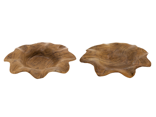 Organic Teak Bowl (Various Sizes)