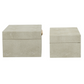 Decorative Faux Leather Storage Box (Various Sizes)