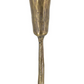 Gold Iron w/ Marble Base Candleholders, Set of 3