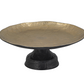 Black and Gold Pedestal Tray