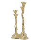 Botanical Gold Candleholders