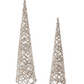 Cream and Tan Yarn Cone Tree (Various Sizes)