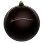 4" Burgundy Pearl Ball Ornament