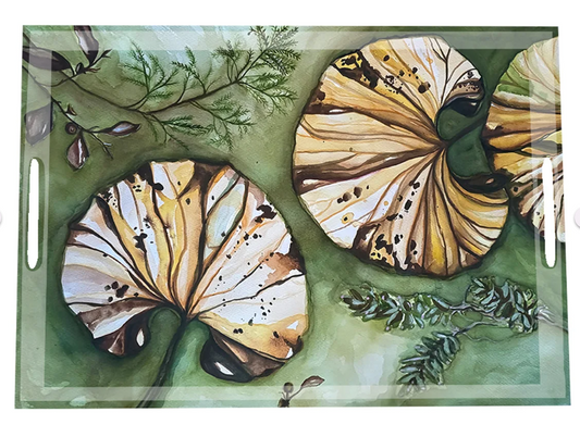 A Fall Walk Acrylic Tray