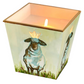 Lamb of God Candle, Amber
