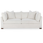Audrey Sofa, White Boucle