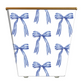Blue-Striped Bow Candle (Various Scents)