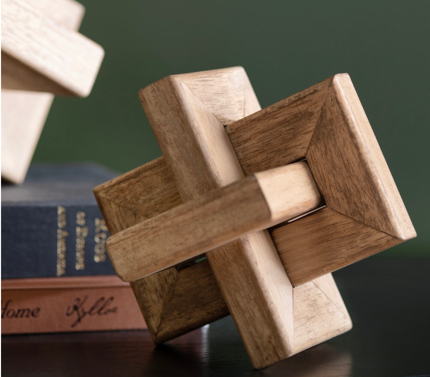 Kendall Wood Objects, Set of 3