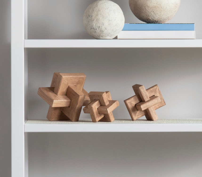 Kendall Wood Objects, Set of 3