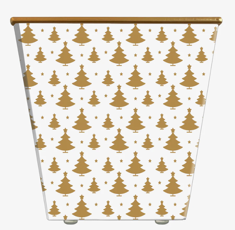 Gold Christmas Trees Candle (Various Scents)