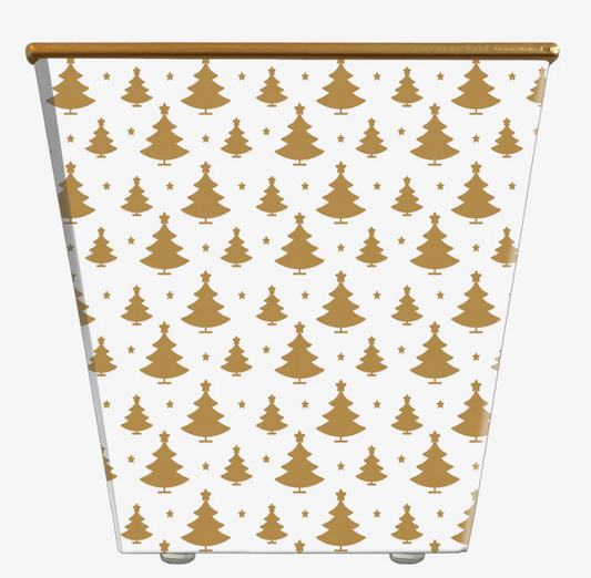 Gold Christmas Trees Candle (Various Scents)