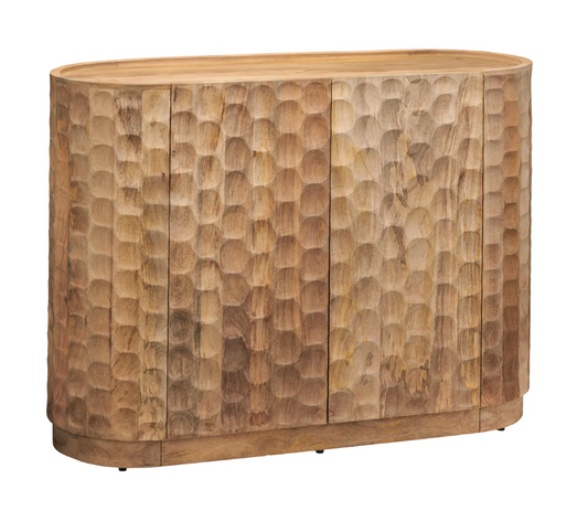 Gabby 2 Door Mango Wood Cabinet