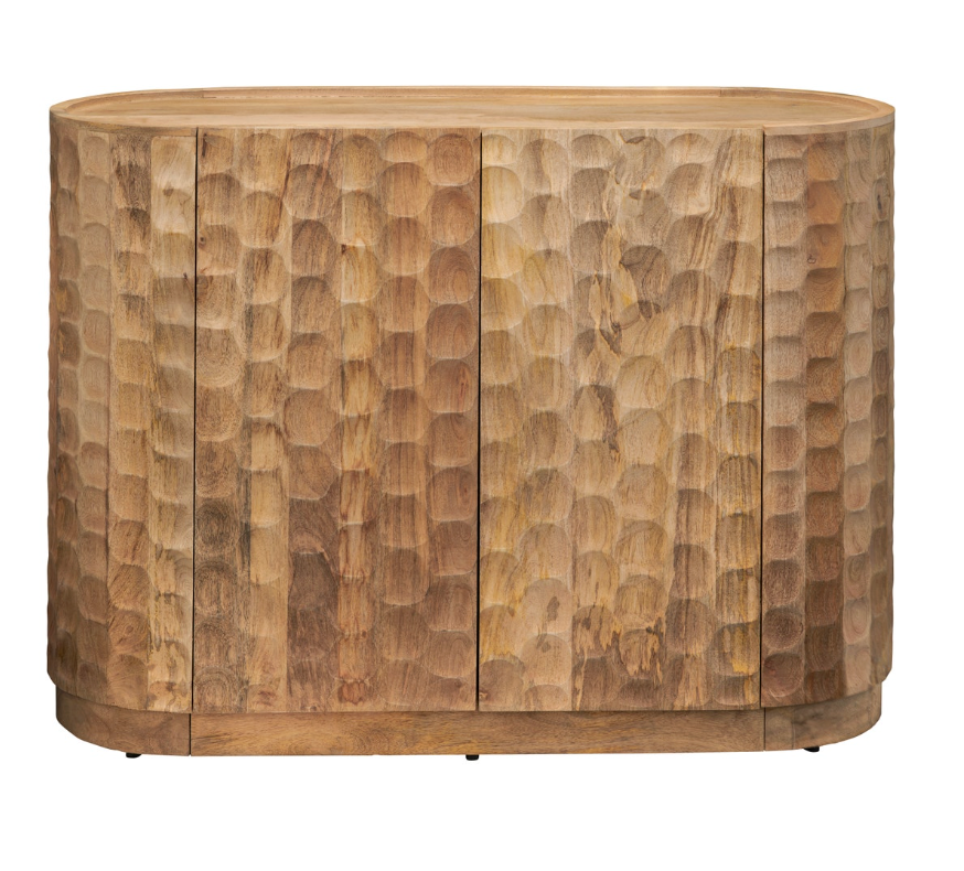 Gabby 2 Door Mango Wood Cabinet