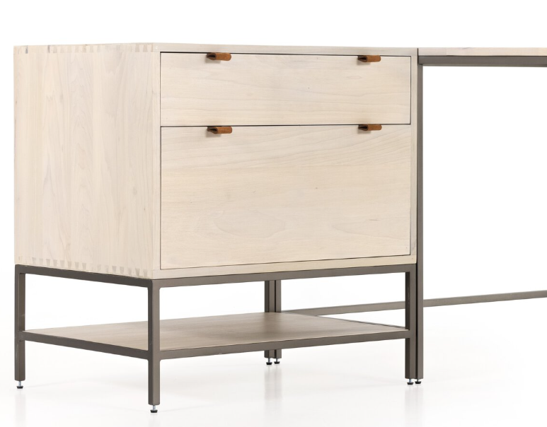 Trey Filing Cabinet Desk System
