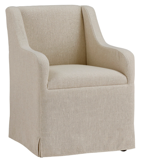 Barber Dining Chair, Putty