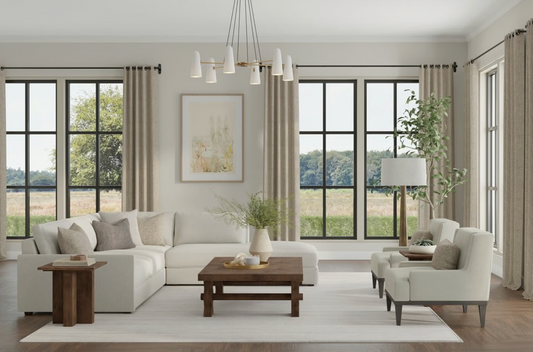 Lakewood Rug, Beige/Blue (Various Sizes)