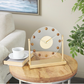 Gold Arcylic Table Clock