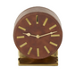 Leather Table Clock