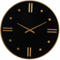 Black and Gold Wall Clock