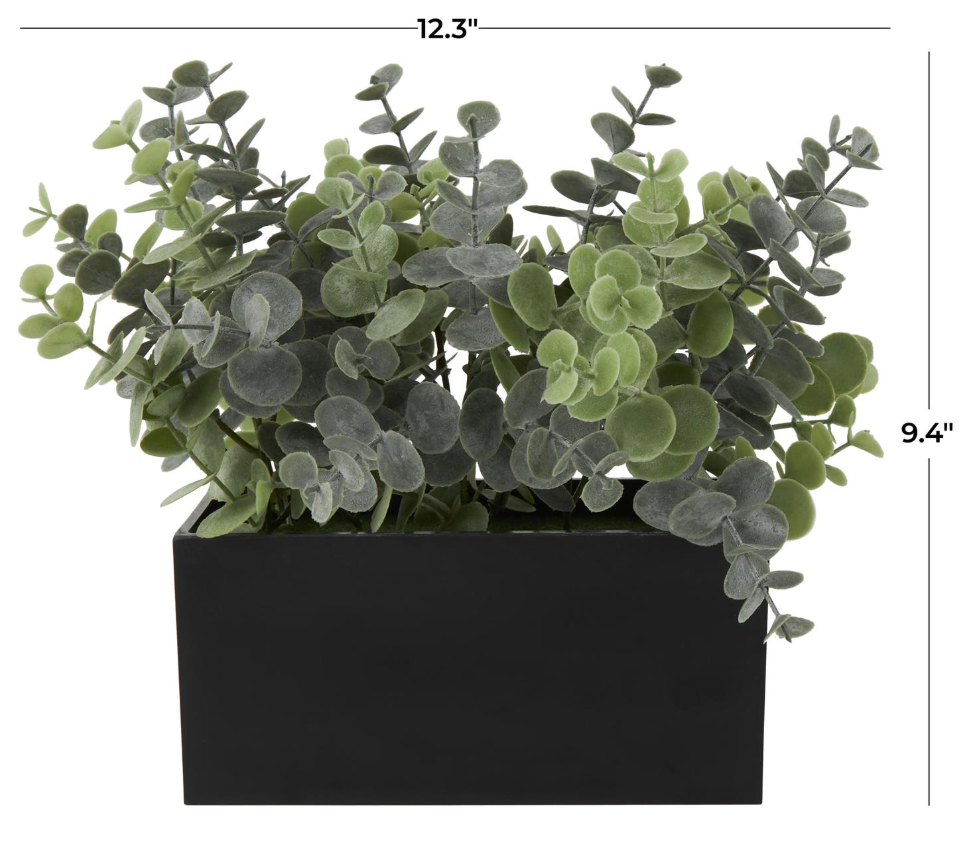 Green Faux Foliage Artificial Plant
