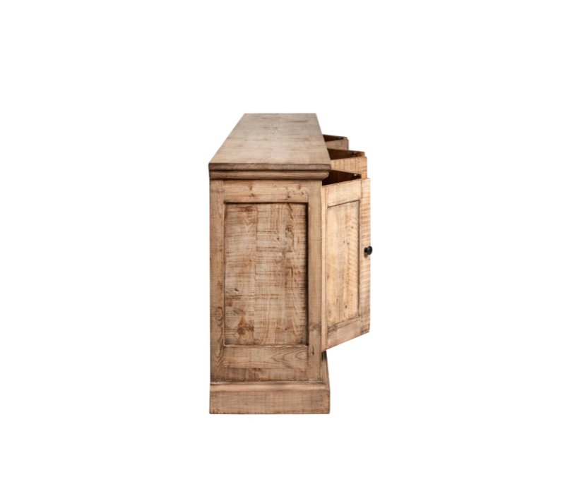 LuLu 6 Door Cabinet, Natural
