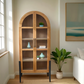 Artie Tall Rounded Display Cabinet