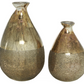 Gold Glass Vase (Various Sizes)