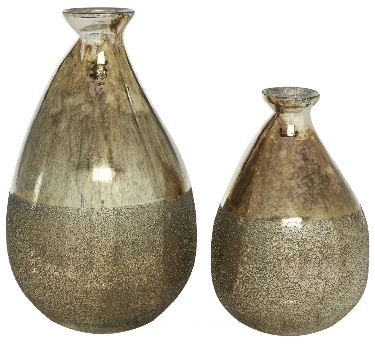 Gold Glass Vase (Various Sizes)