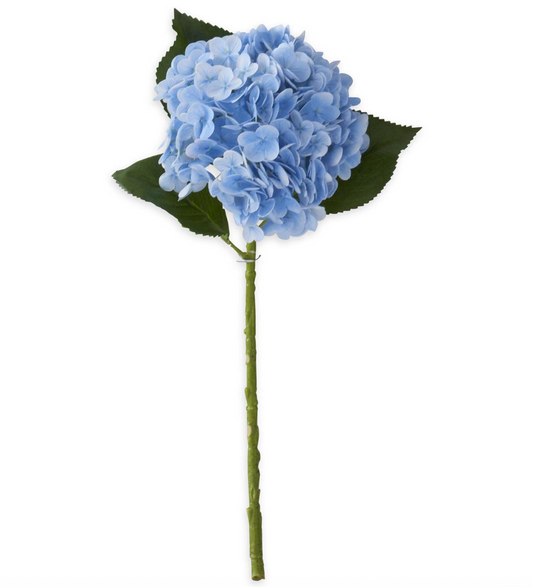 20" Real Touch Hydrangea Spray, Blue