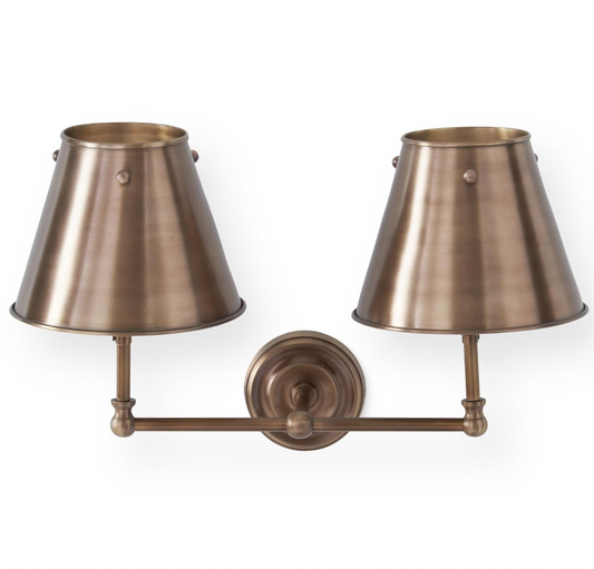 Antique Brass Wall Sconce