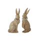7.5" Gold Resin Easter Bunnies (Various Styles)