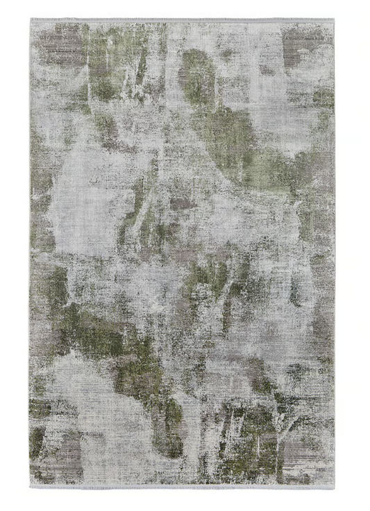 Cadiz Rug, Green/Ivory (Various Sizes)