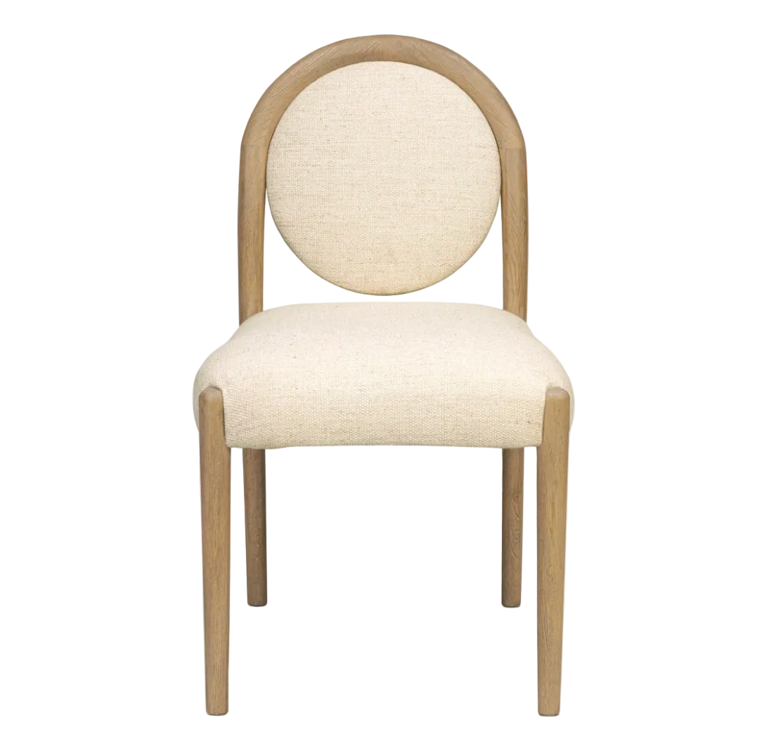 Prentiss Dining Chair, Cream